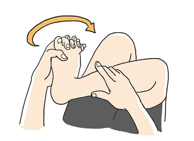 秦野市　巻き爪　ストレッチ