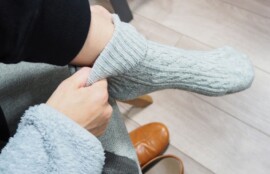 秦野市　巻き爪　足