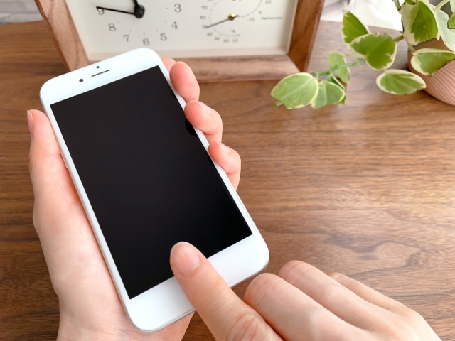 秦野市　巻き爪　スマホ