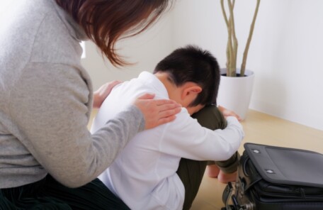 久里浜　巻き爪　親子