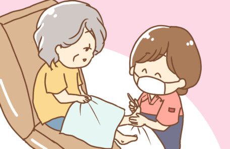 久里浜　巻き爪　訪問施術
