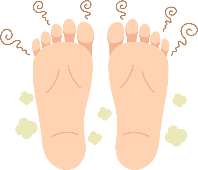 久里浜 巻き爪 足