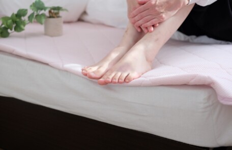 久里浜　巻き爪　足