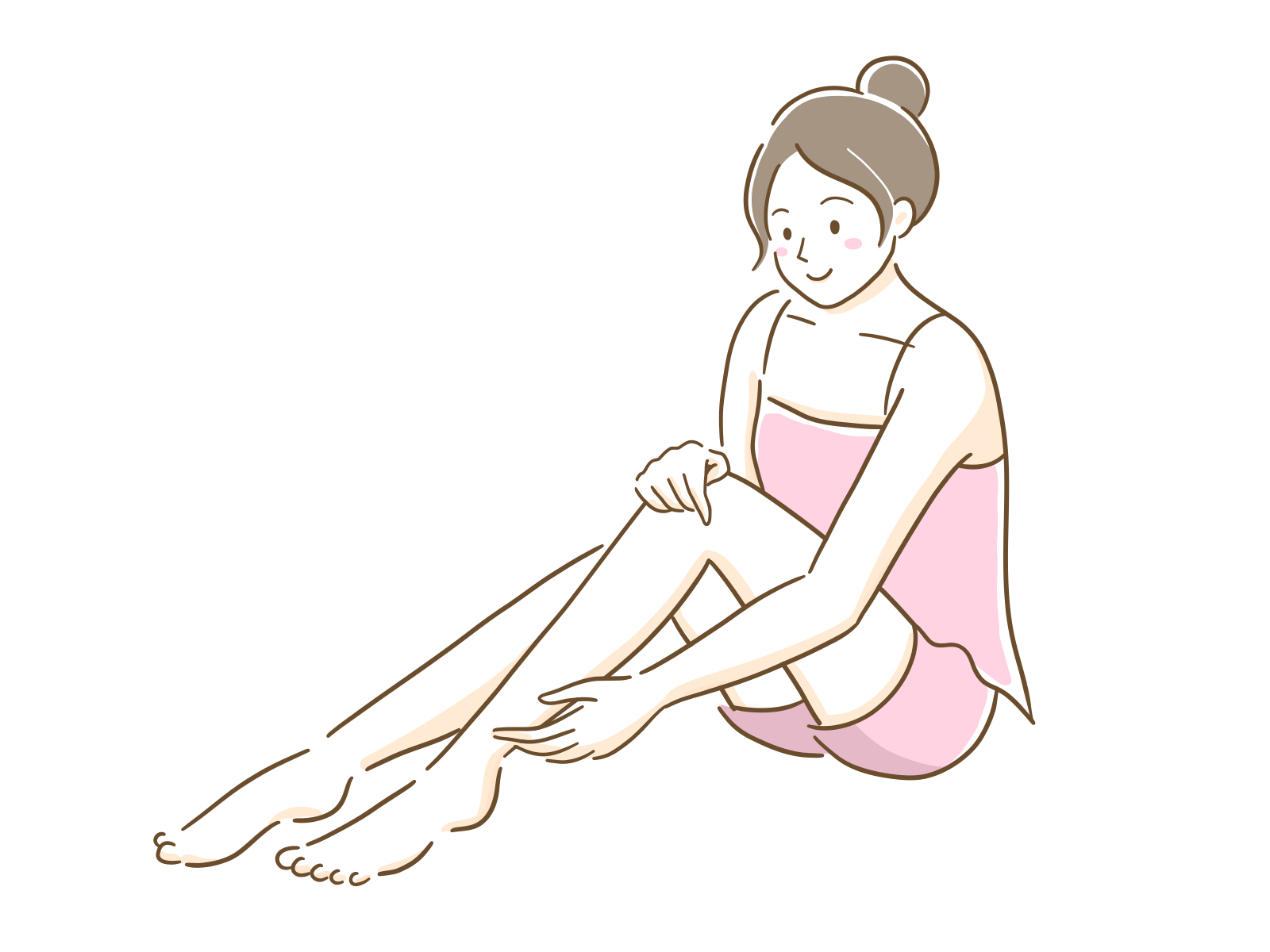 小田原市　巻き爪　女性