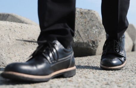 逗子市　巻き爪　靴